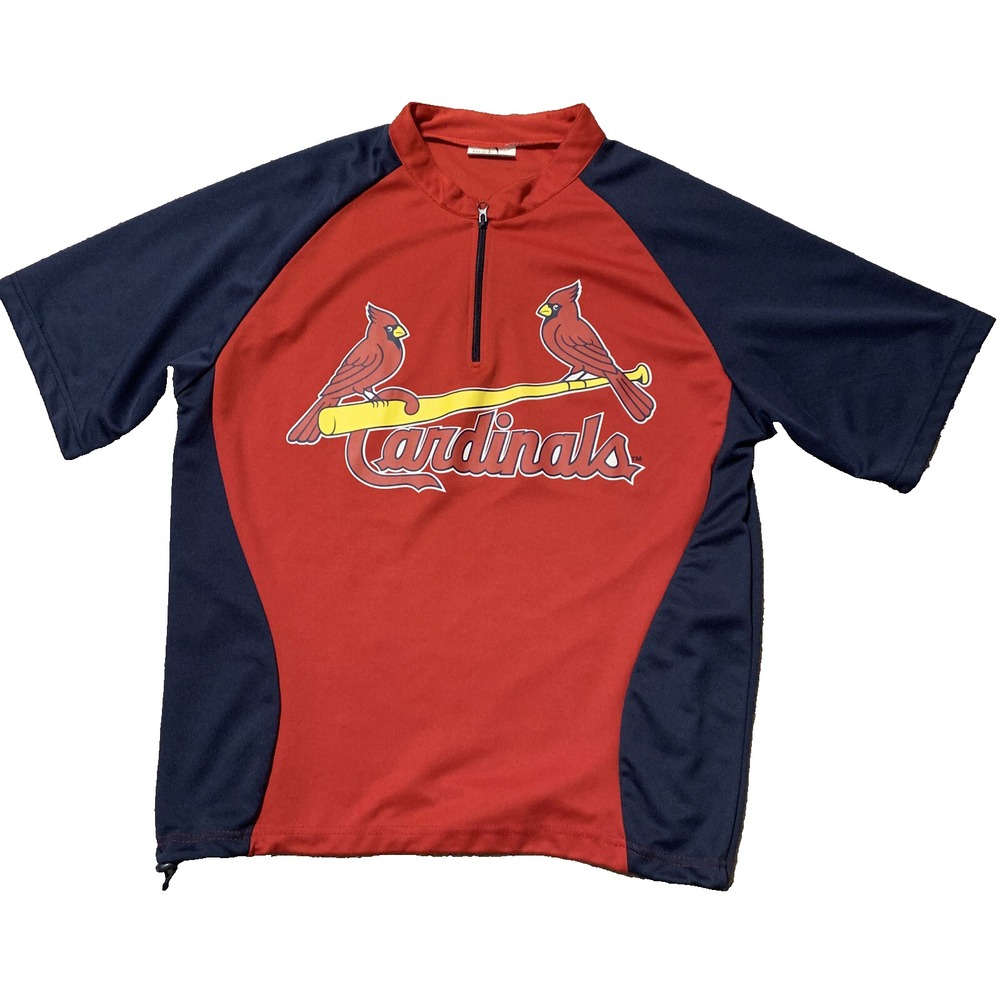 Match Up Promotions St Louis Cardinals Jersey Men Size XL Red/Blue